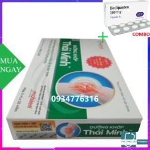 Combo Bedipanten 100mg +  DƯỠNG KHỚP THÁI MINH hộp 20 viên
