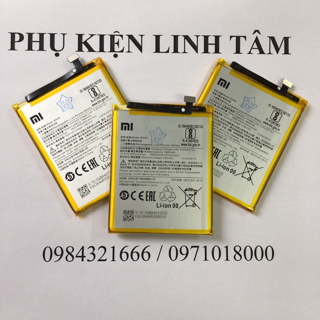 Pin Xiaomi Redmi 7A BN49 dung lượng 4000mAh - Nhập khẩu