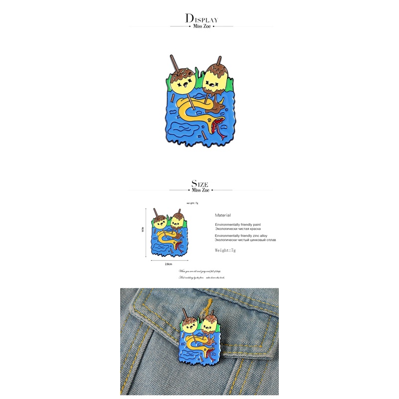 Ghim Cài Áo Tráng Men Hình Trái Tim Công Chúa Bong Bóng Hoạt Hình Cho Người Hâm Mộ Bạn Bè