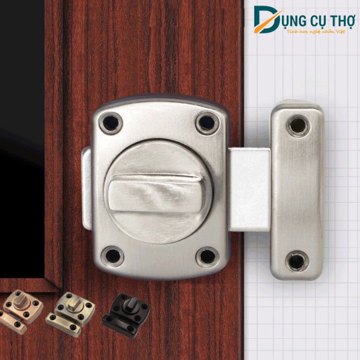 Khóa Chốt Núm Xoay, Khóa Xoay Inox