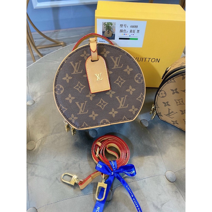 Túi Trống Tròn LV Size 18 Cm Đựng Vừa Tât Cả Các Dòng  Điện Thoại Đồ Trang Điểm ( video thật có bảng tên shopMSP399