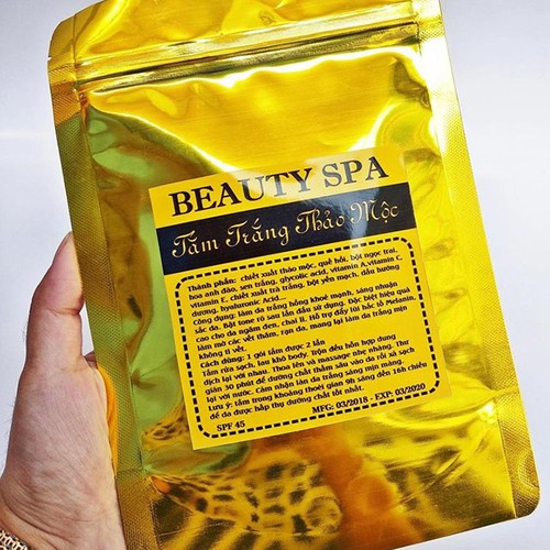 tắm trắng thảo mộc beauty spa chuyên dùng