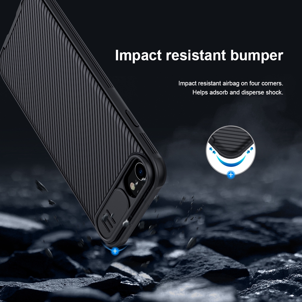 Ốp điện thoại NILLKIN viền TPU mềm mặt nhám thích hợp cho Apple Iphone se 2020 2022 8 7