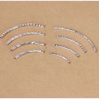 ống xỏ khắc hoa văn bạc thái 925 đủ size