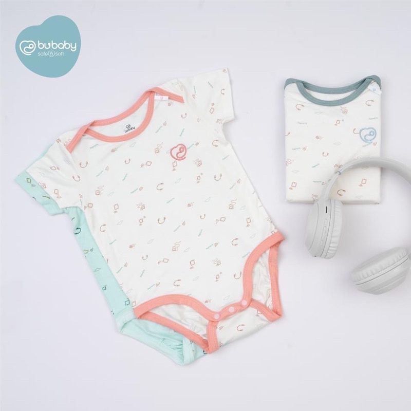 Bodysuit hoạ tiết Bu Baby 0-3M / 3-6M / 6-9M