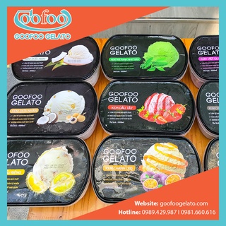 [ HN - CHỈ GIAO HỎA TỐC]Kem hộp 1 lít Goofoo