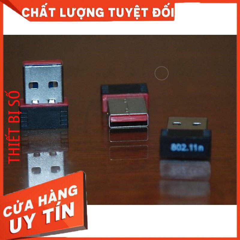 USB Thu Wifi Mini 802.11n 150/300/450Mbps Không Anten