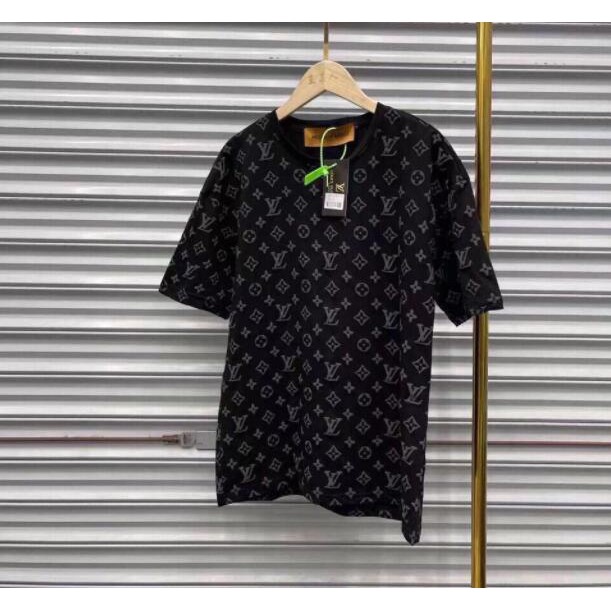 Áo Thun Tay Ngắn In Họa Tiết LV 3D Bằng Cotton Thời Trang Mùa Hè Cho Nam Và Nữ Có size M-6XL