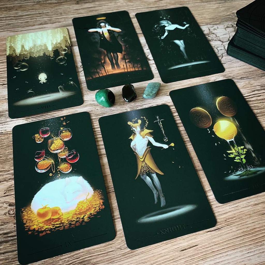 Bộ bài True Black Tarot T15