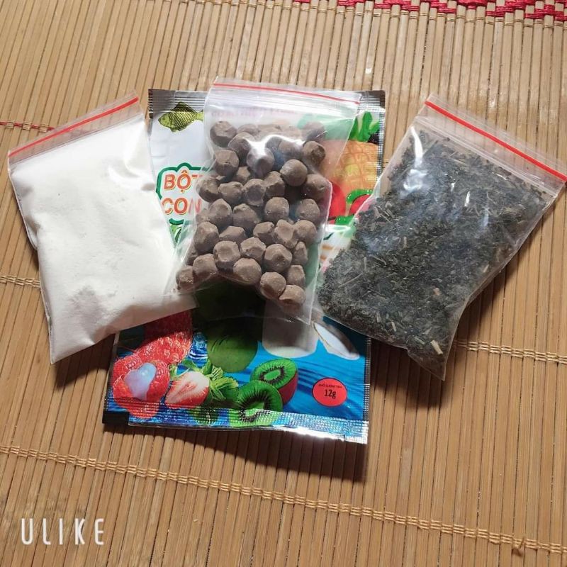 [Mã 267FMCGSALE giảm 8% đơn 500K] set trà sữa trà thái trân châu kèm thạch hiêp long nấu 2 lit | BigBuy360 - bigbuy360.vn