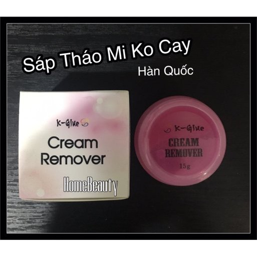Sáp tháo mi không cay