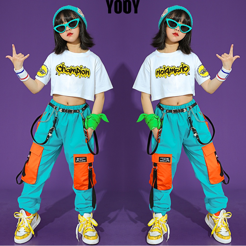 Quần Áo Nhảy Tiktok - Zumba - Jogger Cho Bé nhà THDANCE