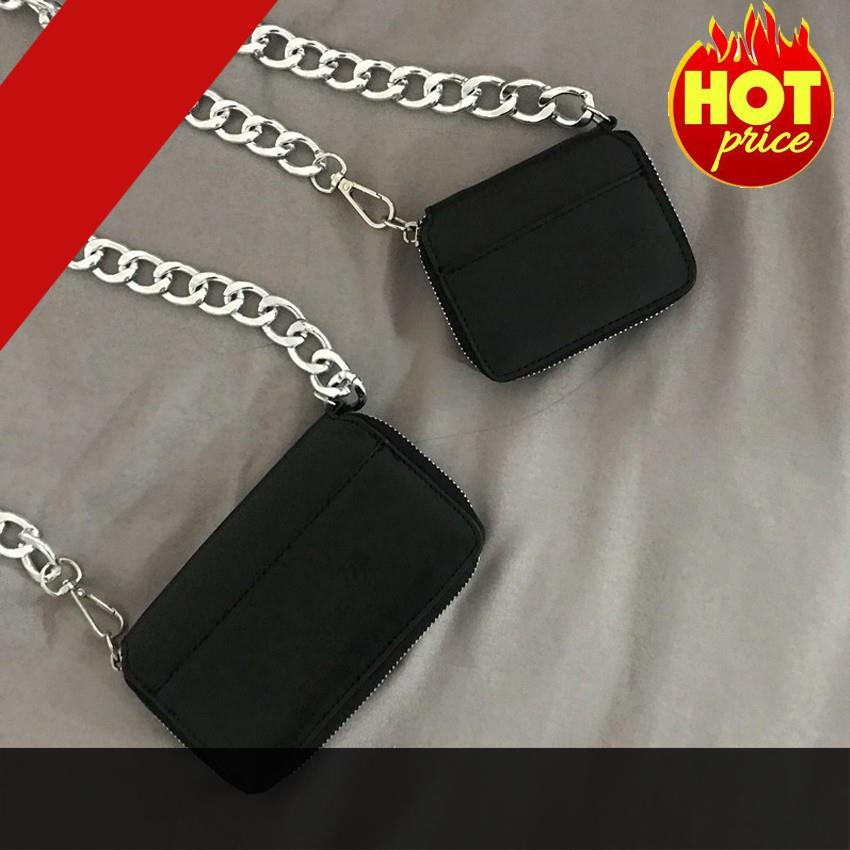 TÚI ĐEO CHÉO MINI DÂY XÍCH BẢN TO ( CÓ 2 LOẠI)