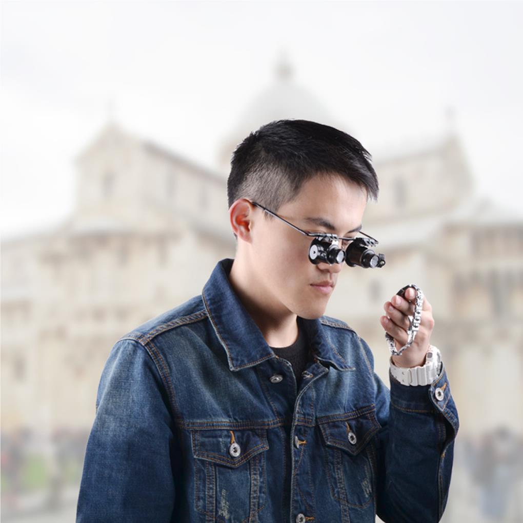 Kính Lúp Đeo Đầu Dùng Để Làm Đồ Trang Sức