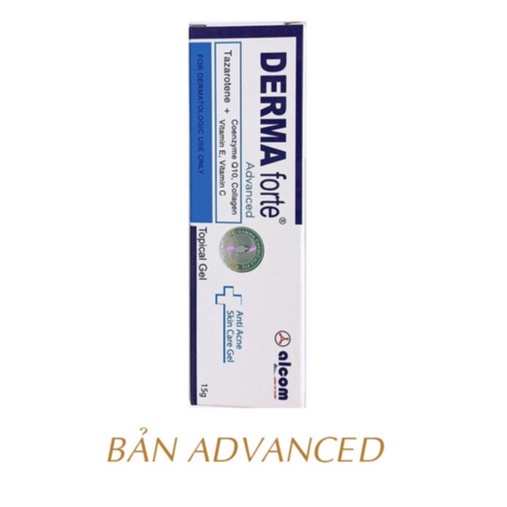 [BẢNG ADVANCED] Derma Forte Advanced Giảm Mụn Trứng Cá, Mờ Thâm 15g