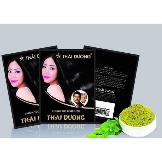 Nhuộm Đen Tóc Dược Liệu Thái Dương