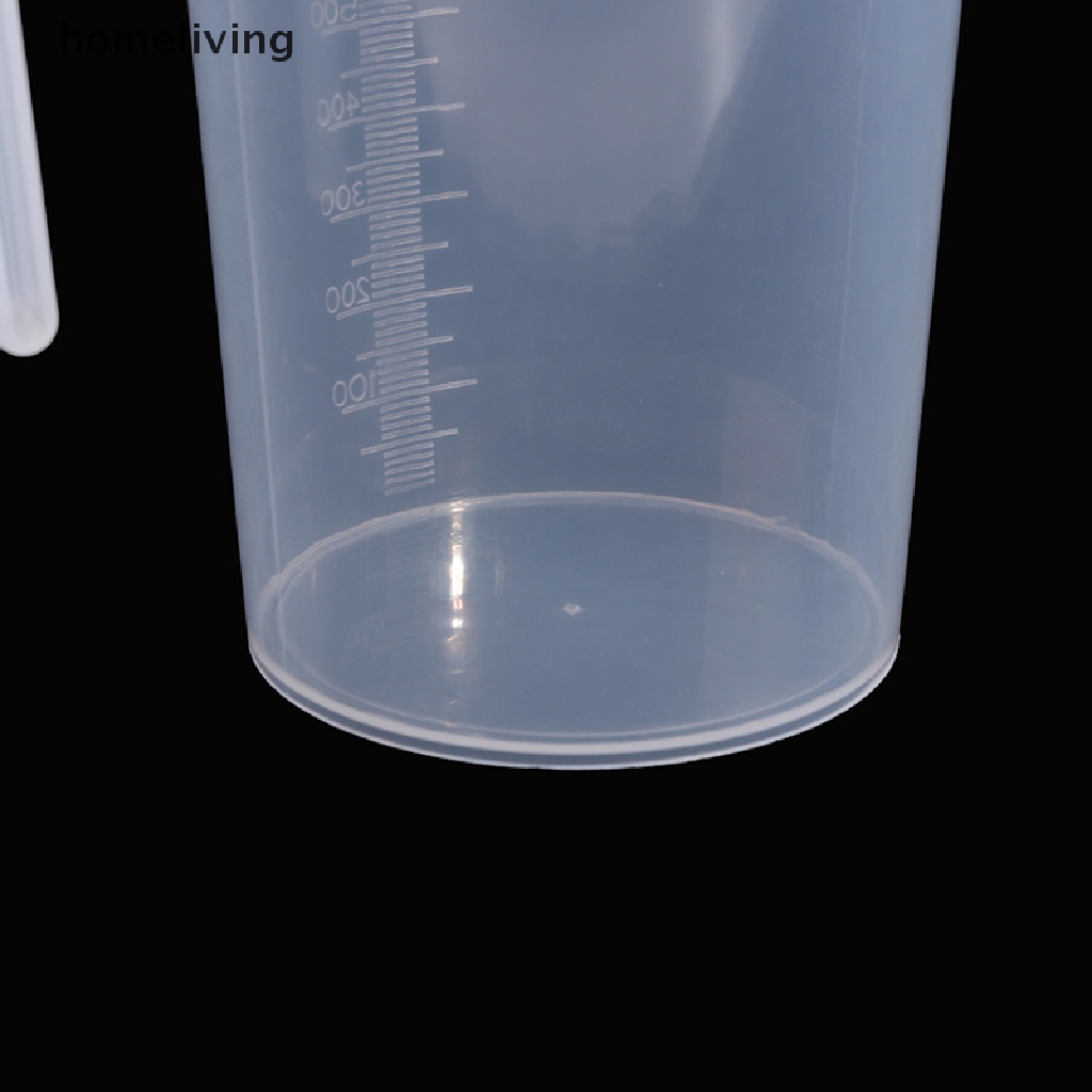 Cốc Đong Bằng Nhựa Trong Suốt Có Tay Cầm Tiện Dụng