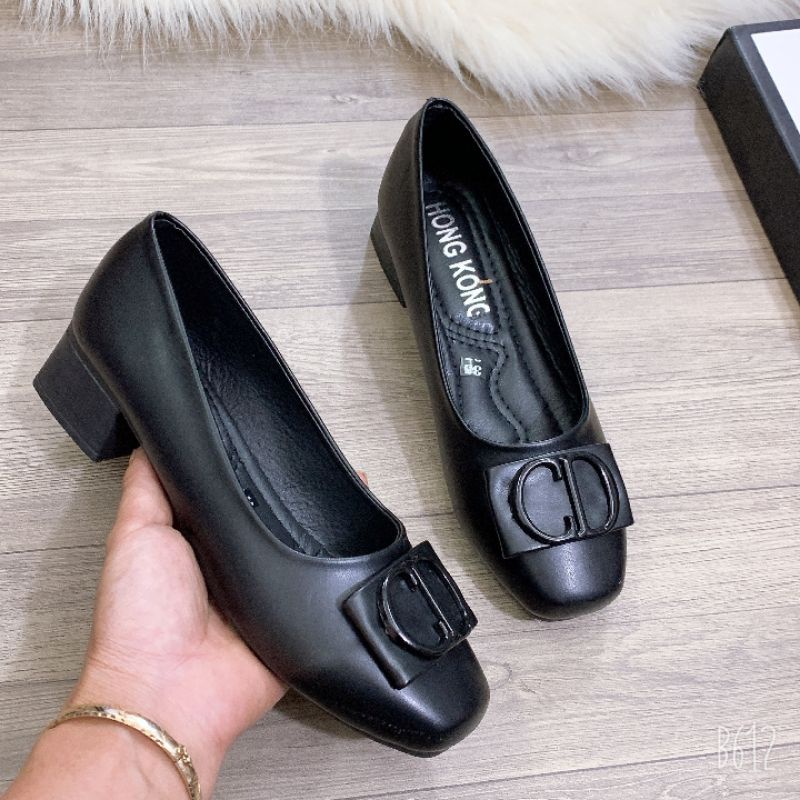 Giầy mũi vuông đế 3 p siêu mềm êm chân!!!