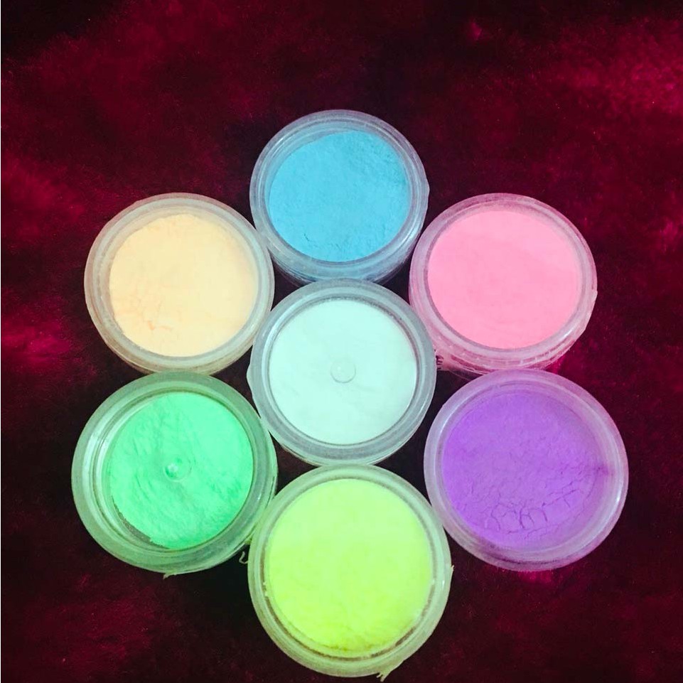 ( hàng sẵn ) Bột dạ quang HỘP 5GRAM