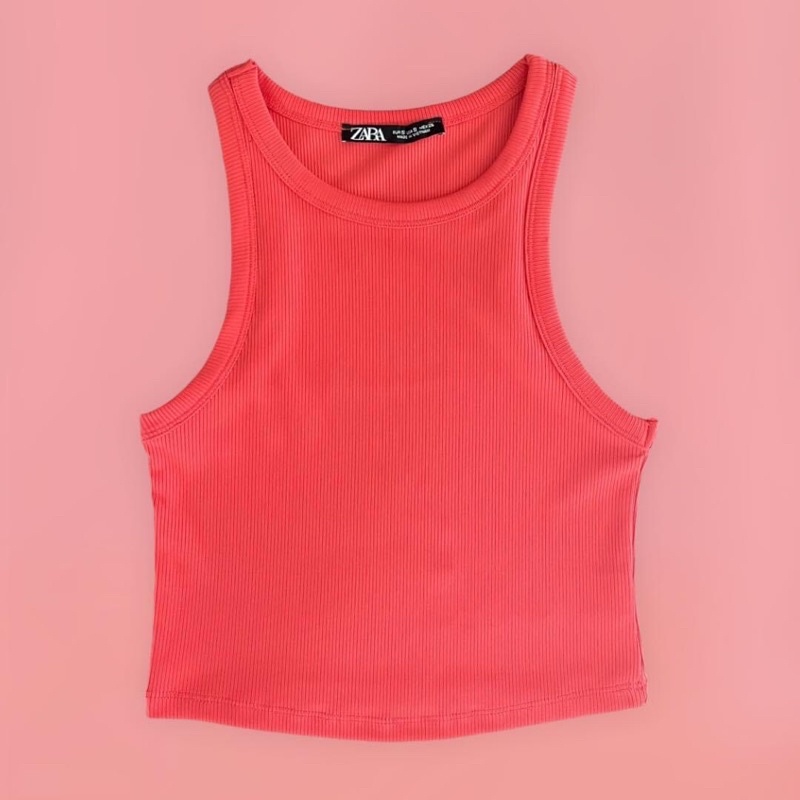 ÁO SÁT NÁCH THUN GÂN CROPTOP