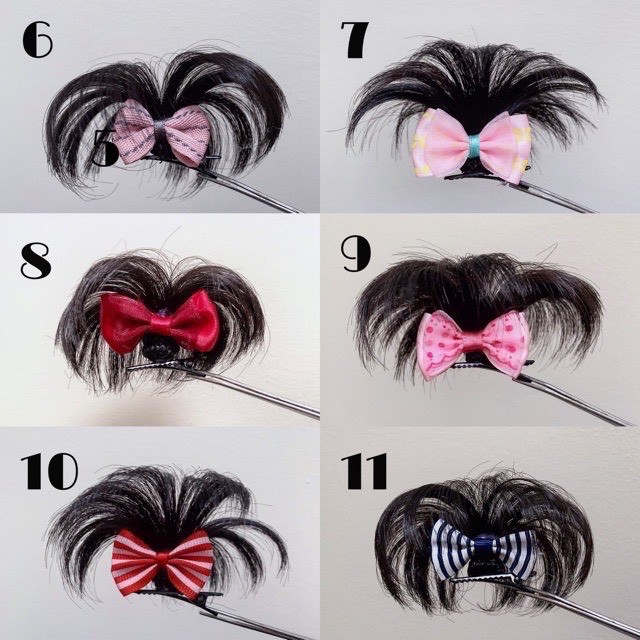 Kẹp dừa dễ thương cho bé