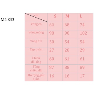 #Q833CS quần slim baggy jeans