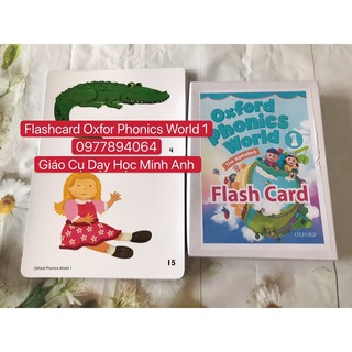 Combo Flashcard  Oxford Phonics World 1-2-3-4-5