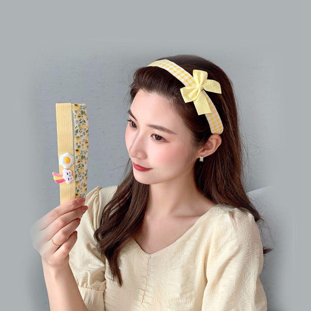 Set 3 Băng Đô Nơ Họa Tiết Chấm Bi Hoạt Hình Xinh Xắn Cho Bé Gái