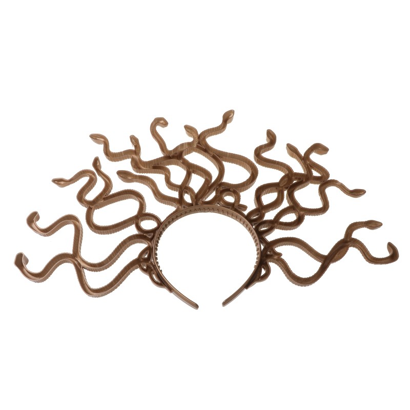 Cài đầu hóa trang con rắn Medusa