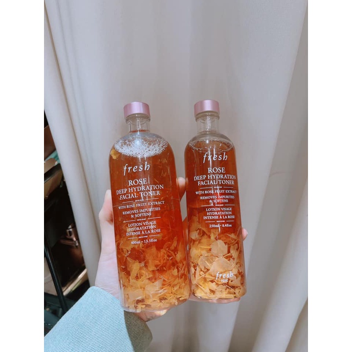 Nước Hoa Hồng Cân Bằng Da Fresh Rose Deep Hydration Facial Toner