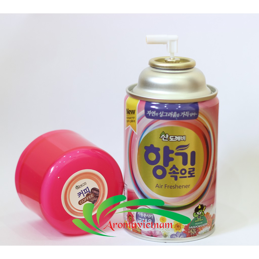 BÌNH XỊT PHÒNG CAFE SANDOKKAEBI - 300ML