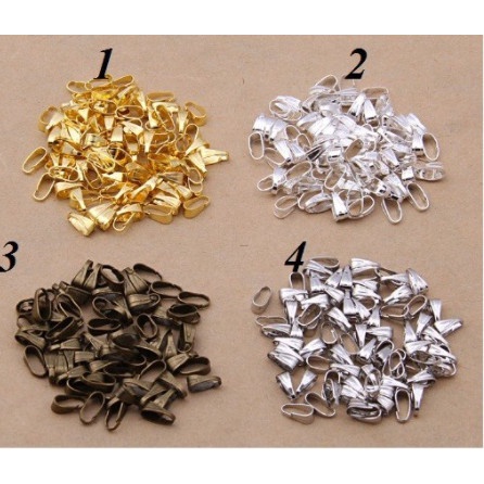 gói 10 Móc treo mặt dây chuyền (kiểu hạt dưa)