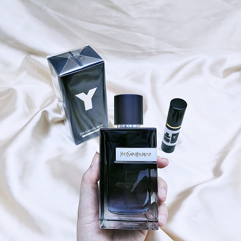 Nước Hoa Nam 𝗬𝘃𝗲𝘀 𝗦𝗮𝗶𝗻𝘁 𝗟𝗮𝘂𝗿𝗲𝗻𝘁 Y Chai 10ml, Hương Thơm Dành Cho Người Đàn Ông Lịch Lãm | Thế Giới Skin Care