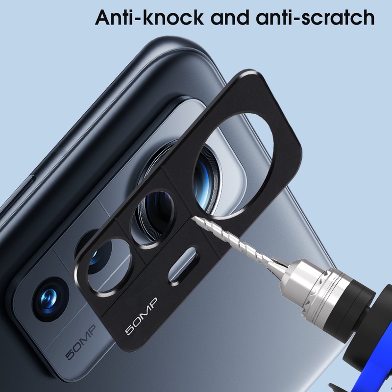 Khung Bảo Vệ Ống Kính Camera Siêu Mỏng Bằng Hợp Kim Nhôm Siêu Mỏng Cho Xiaomi 12/12X/12 Pro