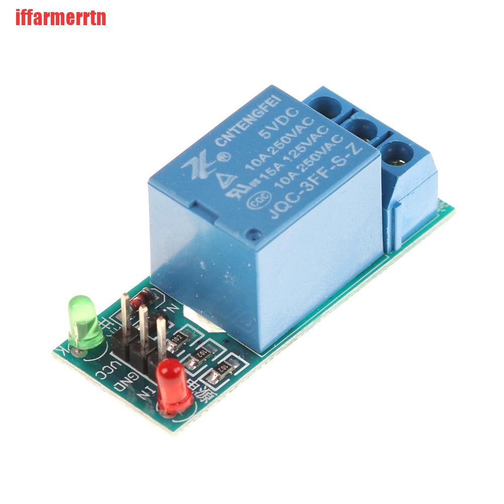 {iffarmerrtn}1 way relay module 1-Channel 5V low level trigger relay expansion board YRS