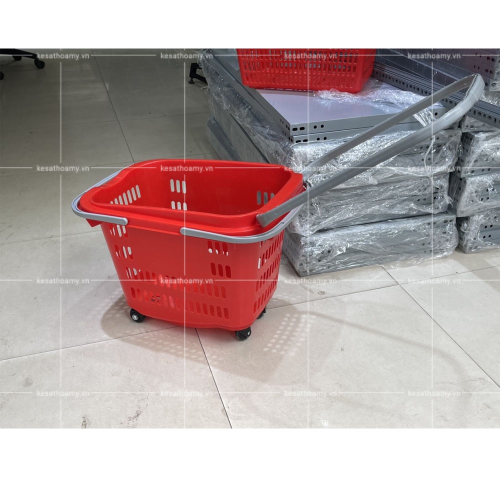 Làn kéo siêu thị tay ngả
