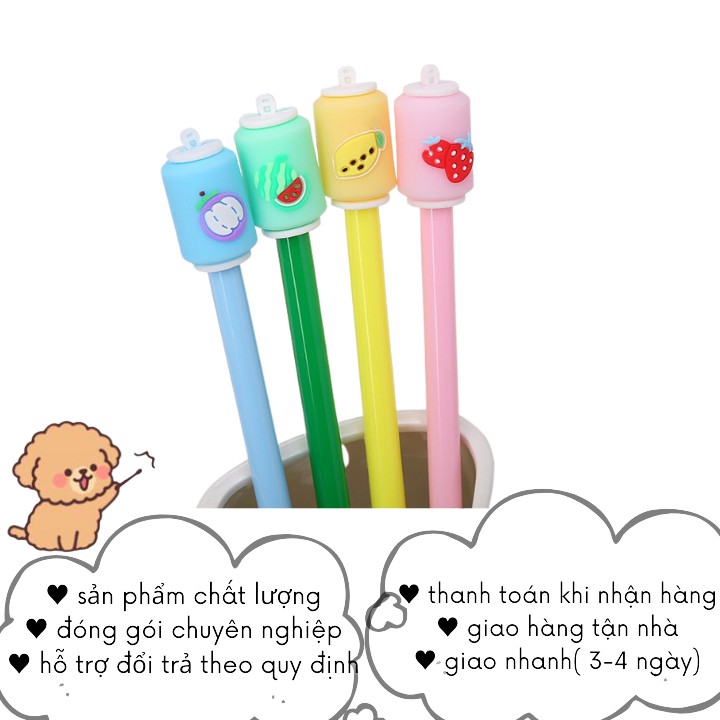 Bút Bi Gel Cute Nước Mực Đen Đồ Dùng Học Tập Dễ Thương TIMO VPB1