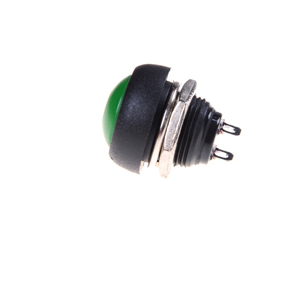 Công tắc nhấn mini hình tròn 12mm nhiều màu sắc chống thấm nước