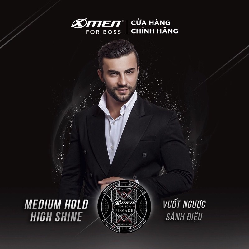 Pomade Tạo Kiểu Tóc Xmen For Boss Vuốt Ngược Sành Điệu