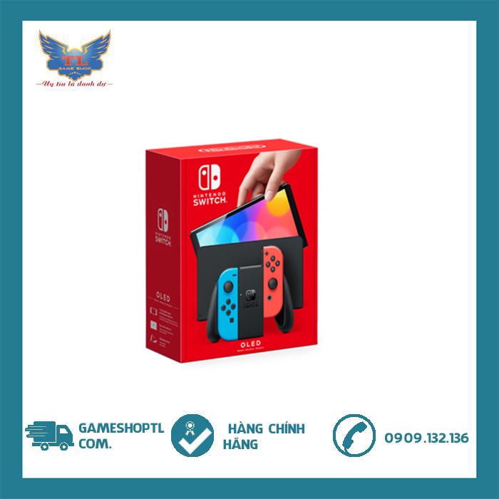 Máy Game Nintendo Switch OLED Model - Neon Joycon