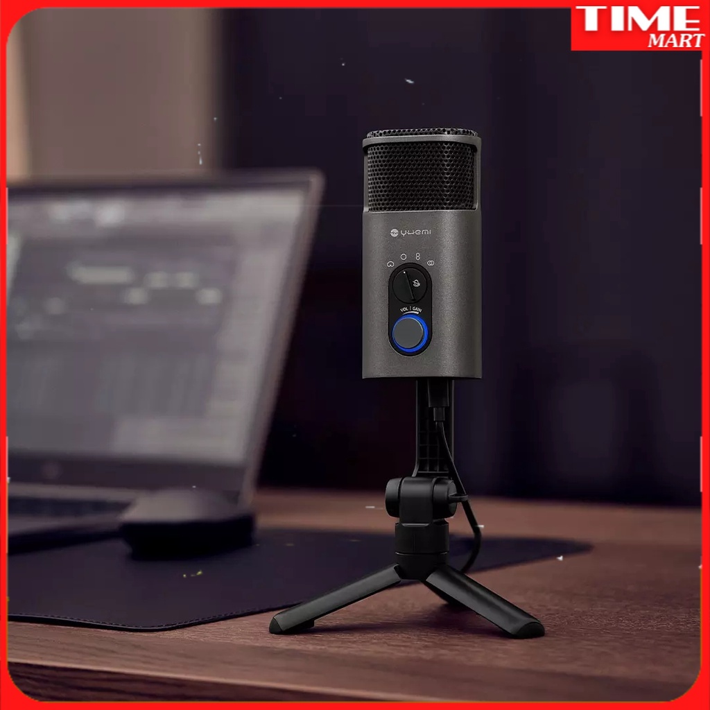 Micrô Phát Sóng Trực Tiếp Có Dây Xiaomi Yuemi Thích Hợp Hát Karaoke, Toàn Quốc Micro Đa Năng Cho Điện Thoại[TIME-MART]