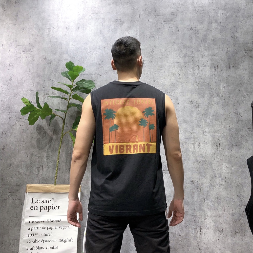 Áo tanktop gym nam bigsize áo sát nách bigsize nam xuất khẩu cao cấp SNTQ 125 - 324