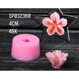 Khuôn Silcion Hoa Mai 5 Cánh Nhụy