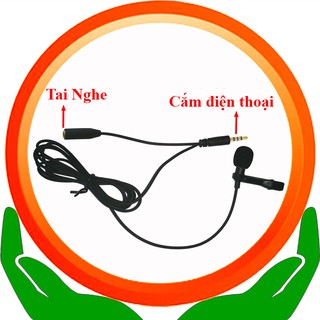 Micro cài áo 4 khấc dùng cho điện thoại (BH 3th)