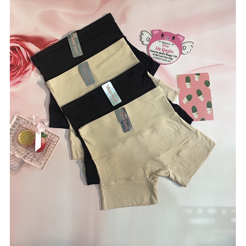 [HÀNG THÁI] Quần váy chất tăm lạnh phối cotton cao cấp- Mặc bao Phê