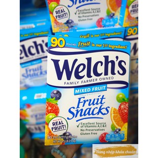 [COMBO 10 GÓI] KẸO TRÁI CÂY WELCH'S MỸ