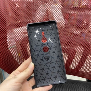 Ốp Sony XZ2 dẻo vân giả da