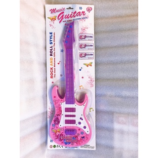 Đồ chơi đàn guitar trẻ em 2 màu đỏ & hồng 929 loại vĩ