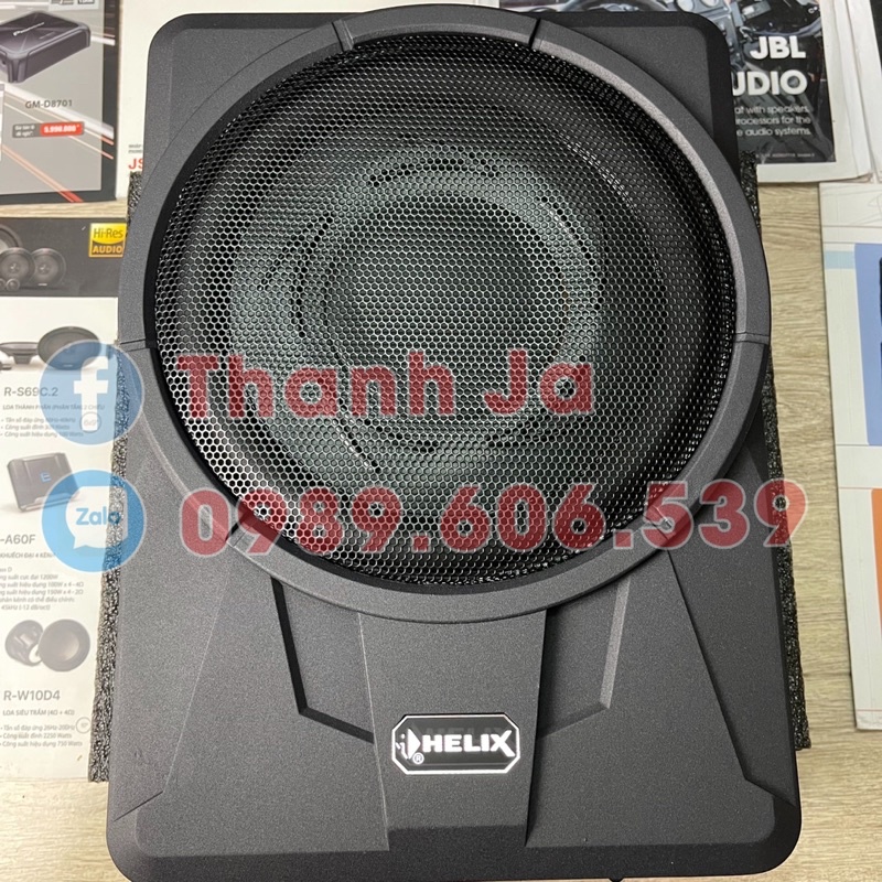Loa Sub Gầm ghế ôtô Helix U 10A Cao Cấp Chính Hãng. Bảo Hành 2 Năm Bao Lắp Đặt