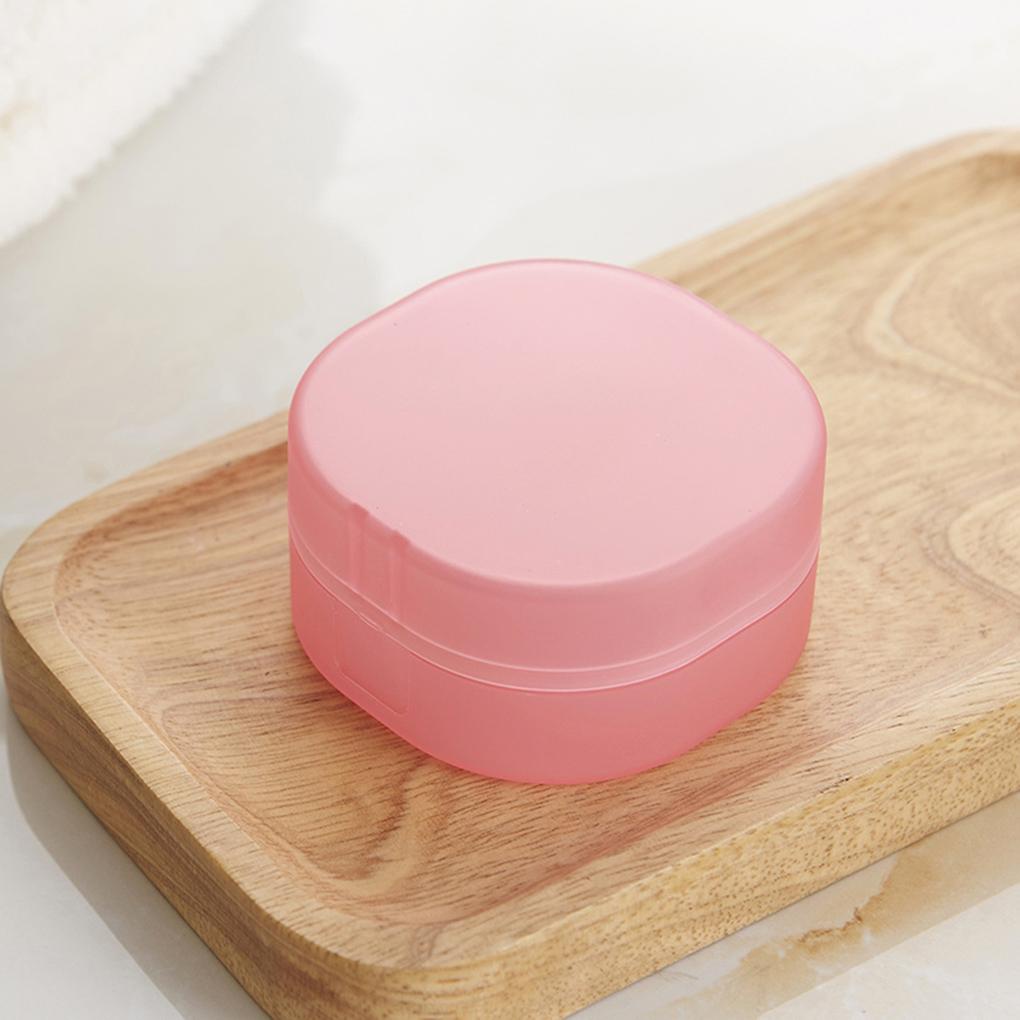 Hộp Đựng Xà Phòng Bằng Bọt Biển Hình Tròn Tiện Dụng Mang Theo Du Lịch